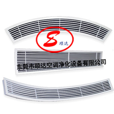 弧形百（bǎi）葉