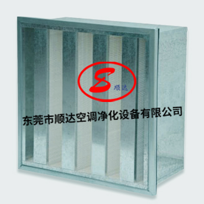 V型（xíng） 鍍鋅框過濾器
