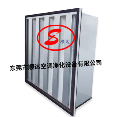 V型鋁框過濾器